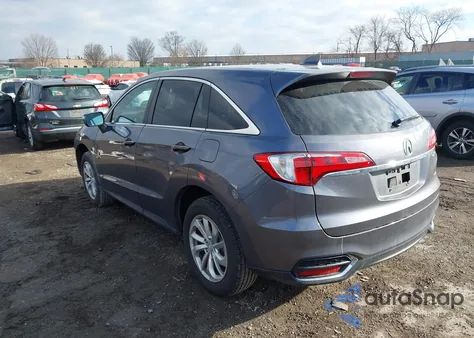 2017 Acura Rdx Technology Acurawatch Plus Packages/W/Technology Package z USA, uszkodzony, nr VIN 5J8TB4H57HL022541